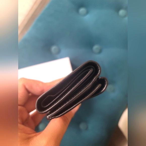 Balenciaga black envelope wallet with box and cards - Picture 9 of 11